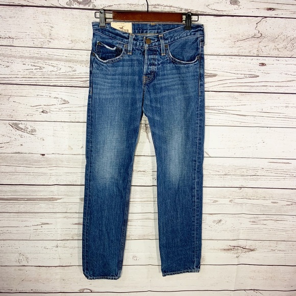 Hollister Button Fly Skinny Legged Jeans 28x30 - Picture 2 of 7